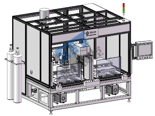 Water Cooling Plate Helium Leak Tester
